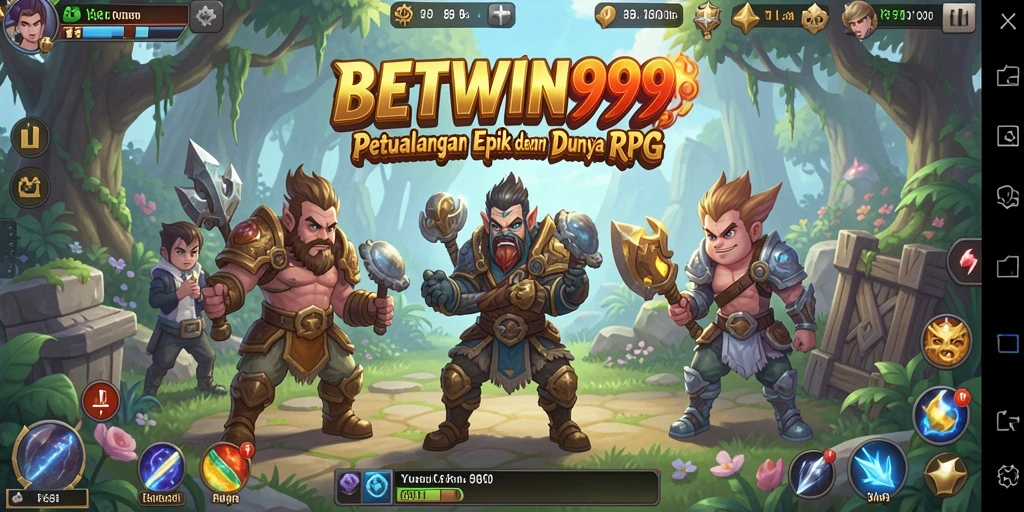 Tampilan gameplay seru di BETWIN999 dengan pertarungan yang intens.