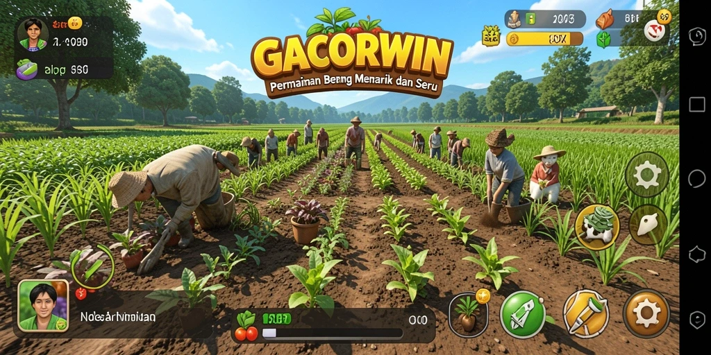 Tampilan aktivitas gameplay di GACORWIN dengan grafis yang menawan.
