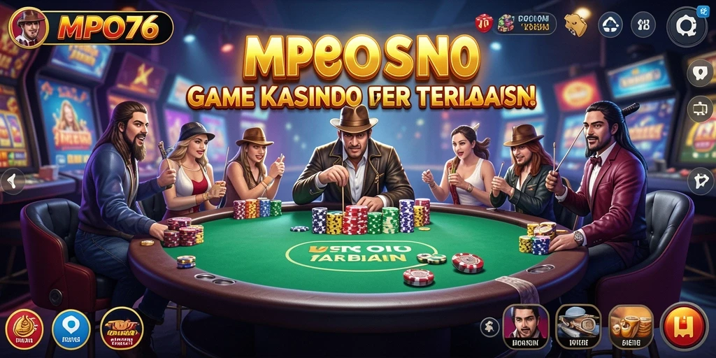Tampilan gameplay Kasino yang menarik dan memikat.