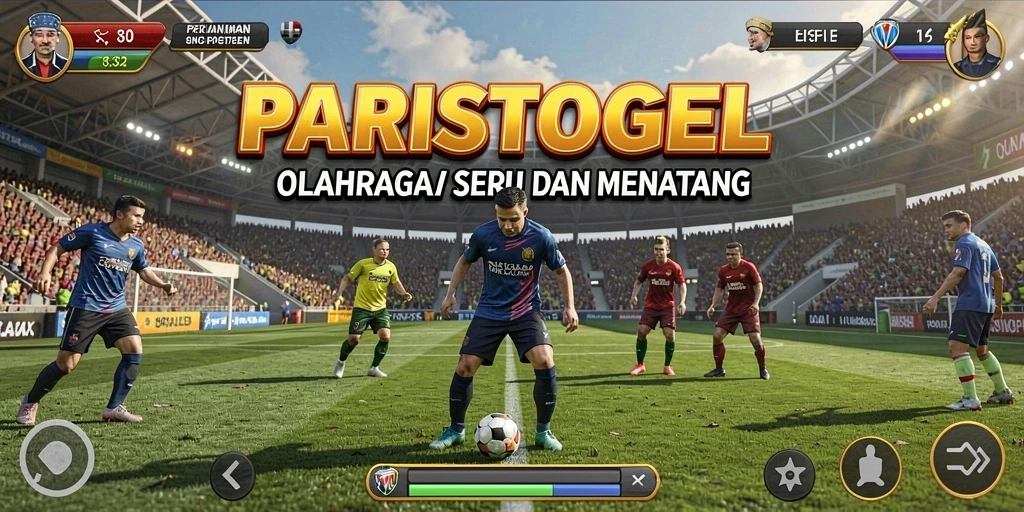 Tampilan gameplay seru dan interaktif di PARISTOGEL.