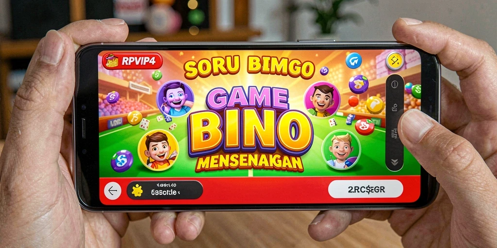 Tampilan gameplay Bingo di RPVIP4 yang mengasyikkan dan penuh warna.