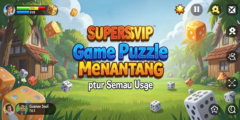 Gameplay menarik dan menantang dari SUPERSVIP.