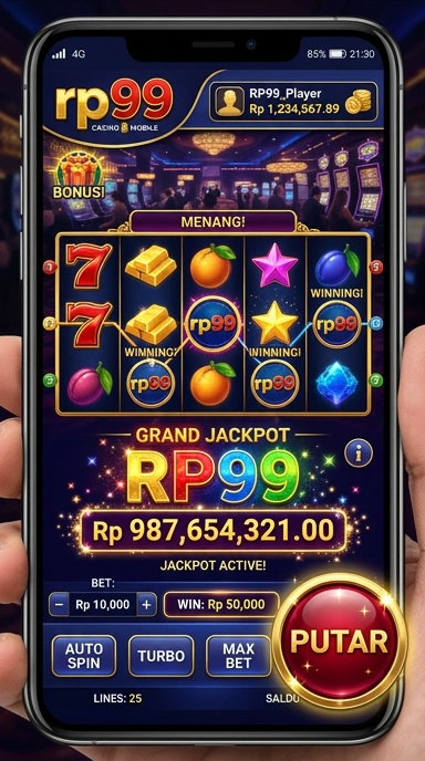 Tampilan antarmuka aplikasi rp99 yang intuitif.