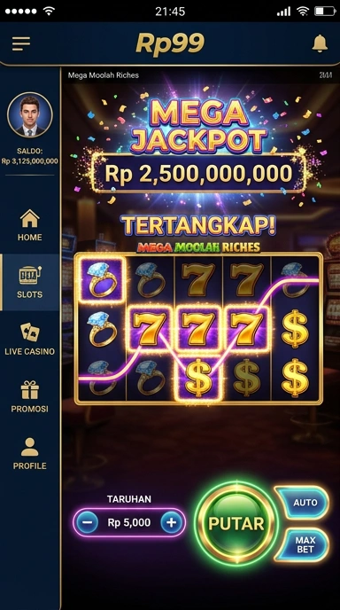 Screenshot proses unduh aplikasi di rp99 yang cepat.